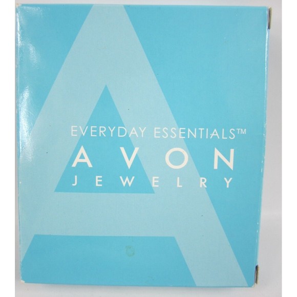 Avon Jewelry Vintage Avon Herringbone Chain Necklace Goldtone